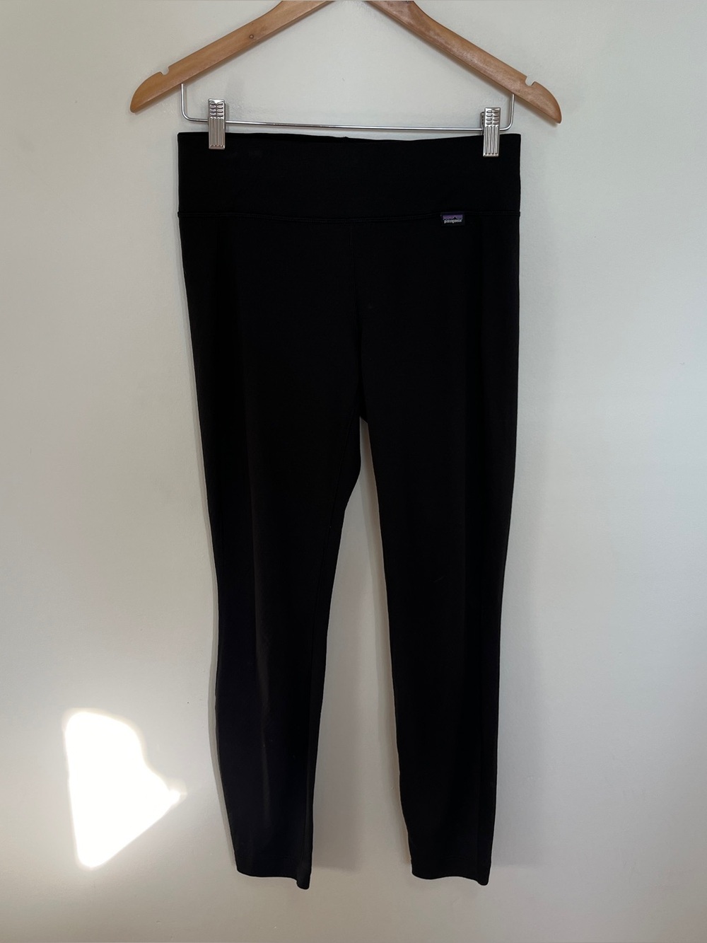 Patagonia Caplene Black MidWeight Base Layer Leggings Size Small